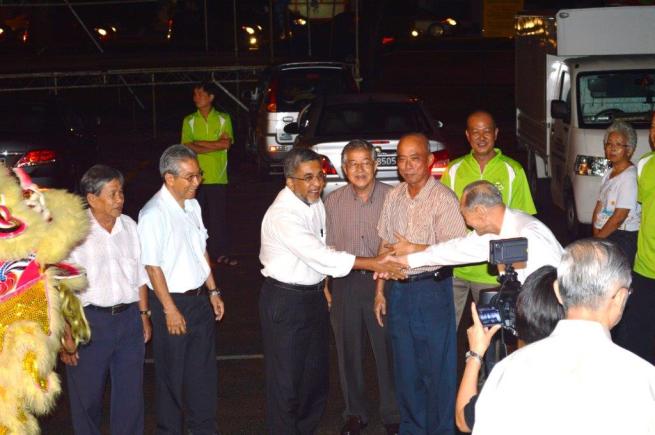 Arrival of Y.B. Dato' Abdul Malik